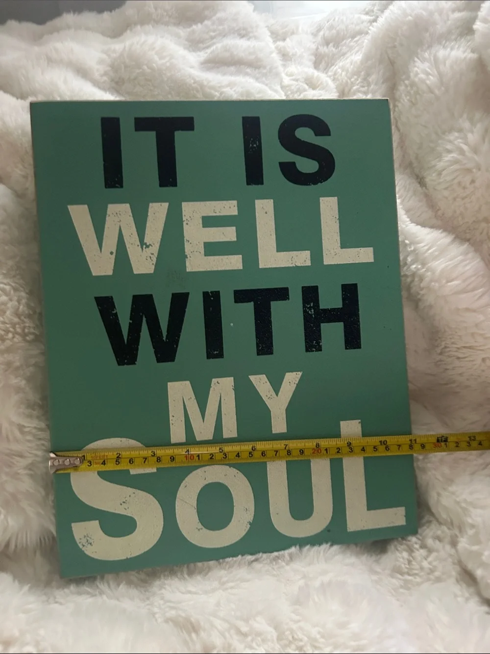 Hobby Lobby Teal Inspirational Wall Decor